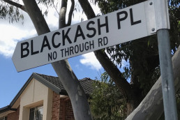 Blackash Place Sign